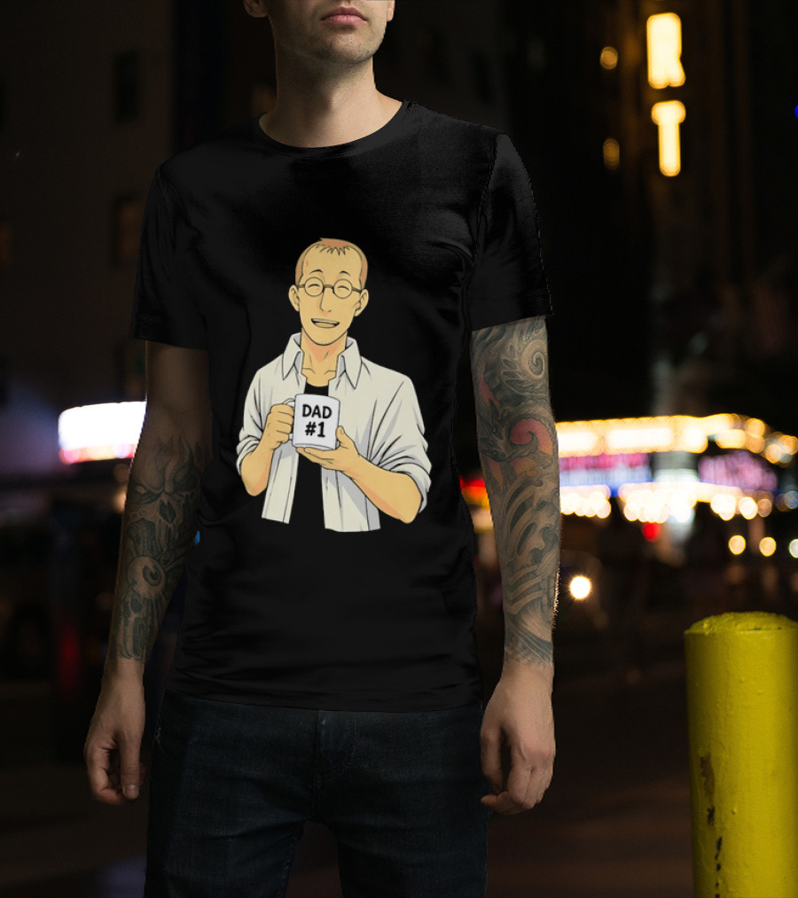 Fatherhood Number 1 Dad T-Shirt