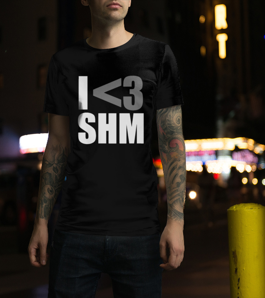 I Love Swedish House Mafia SHM Enthusiast Black T-Shirt