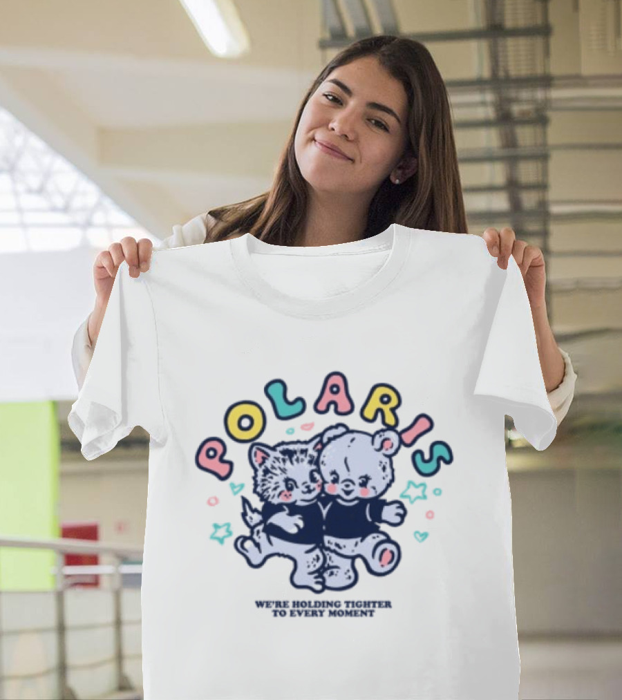 POLARIS Armada Store Cute Bear And Kitten T-Shirt