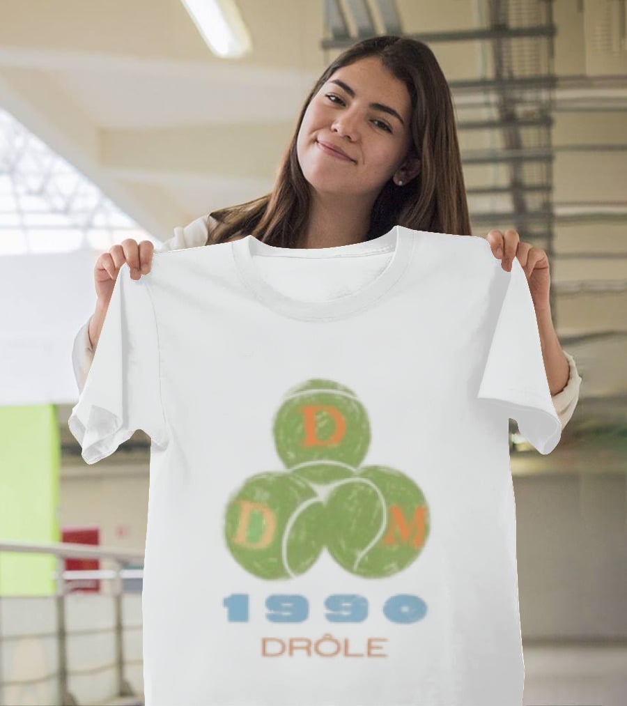 Droles De Monsieur 1990 DDM Tennis Balls T-Shirt