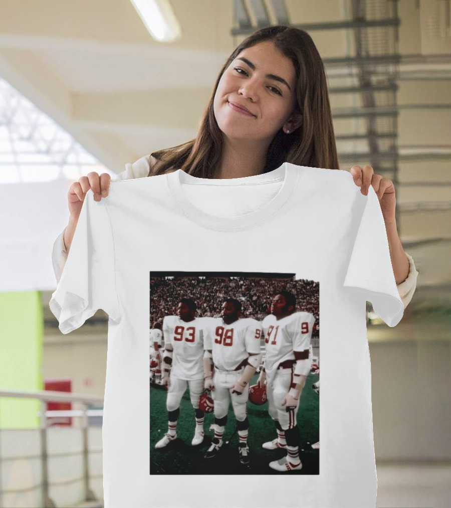 Oklahoma Sooners Football Players 93 98 91 On Field Sports Team Fan Gear T-Shirt
