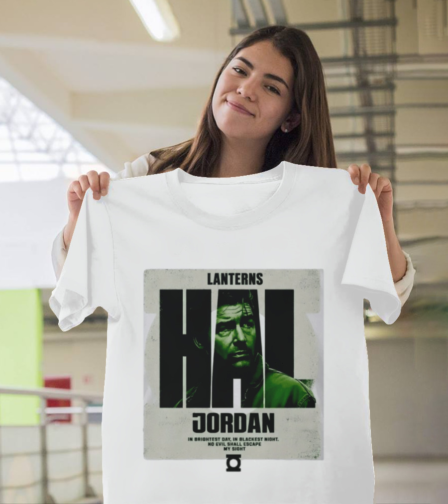 Hal Jordan Lanterns In Brightest Day In Blackest Night No Evil Shall Escape My Sight T-Shirt
