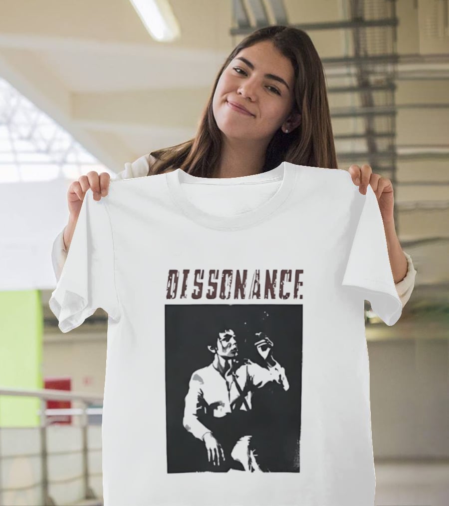 Dissonance Bruce Lee Distressed T-Shirt