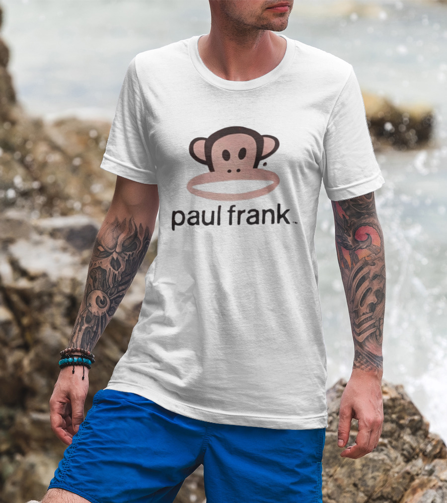 Paul Frank Julius The Monkey Face Icon Streetwear T-Shirt