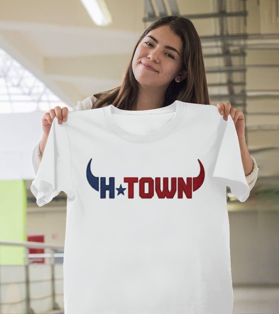 Texans Rivalries 2026 H Town Waffle Football Spirit T-Shirt