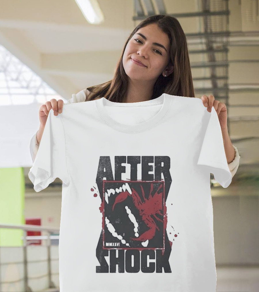 Aftershock Louder Than Life Stinging Lineup Red Splatter T-Shirt