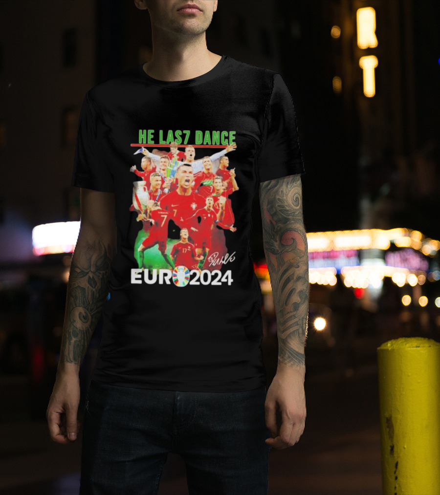 Cristiano Ronaldo He Las7 Dance Euro 2024 T-Shirt