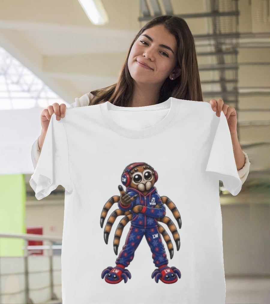 PJ Black Spidey PJ Webb LW Spider Character In Blue Red Outfit T-Shirt