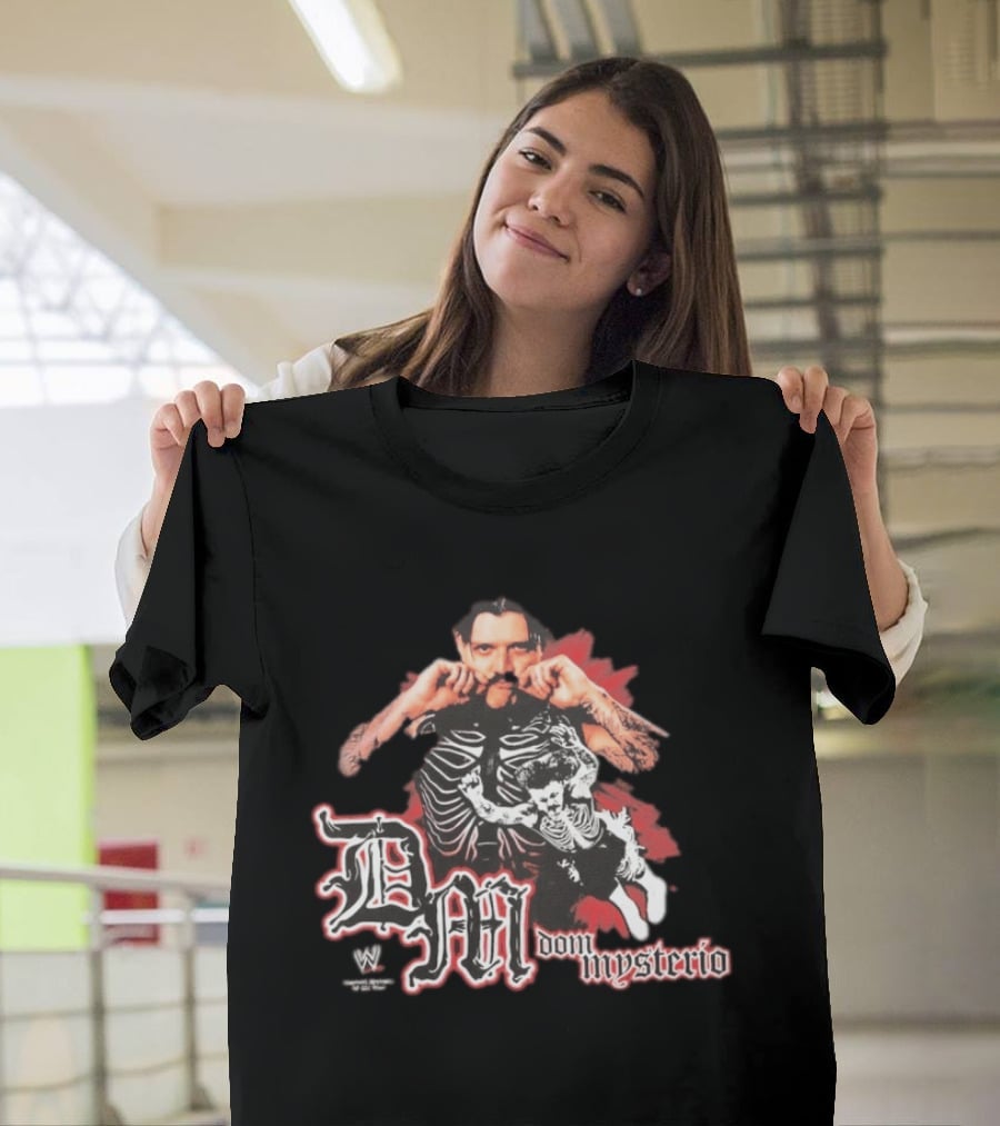 DM Dom Mysterio WWE Skeleton T-Shirt