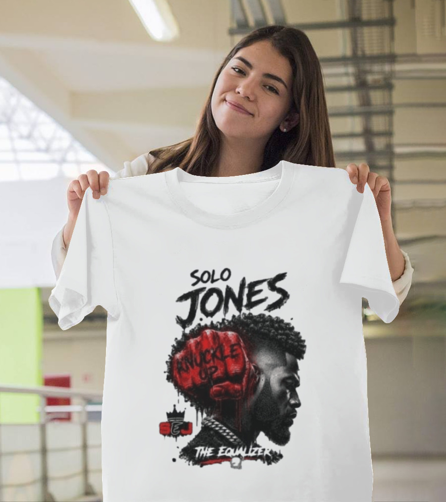 Solo Jones Knuckle Up The Equalizer Red Fist T-Shirt