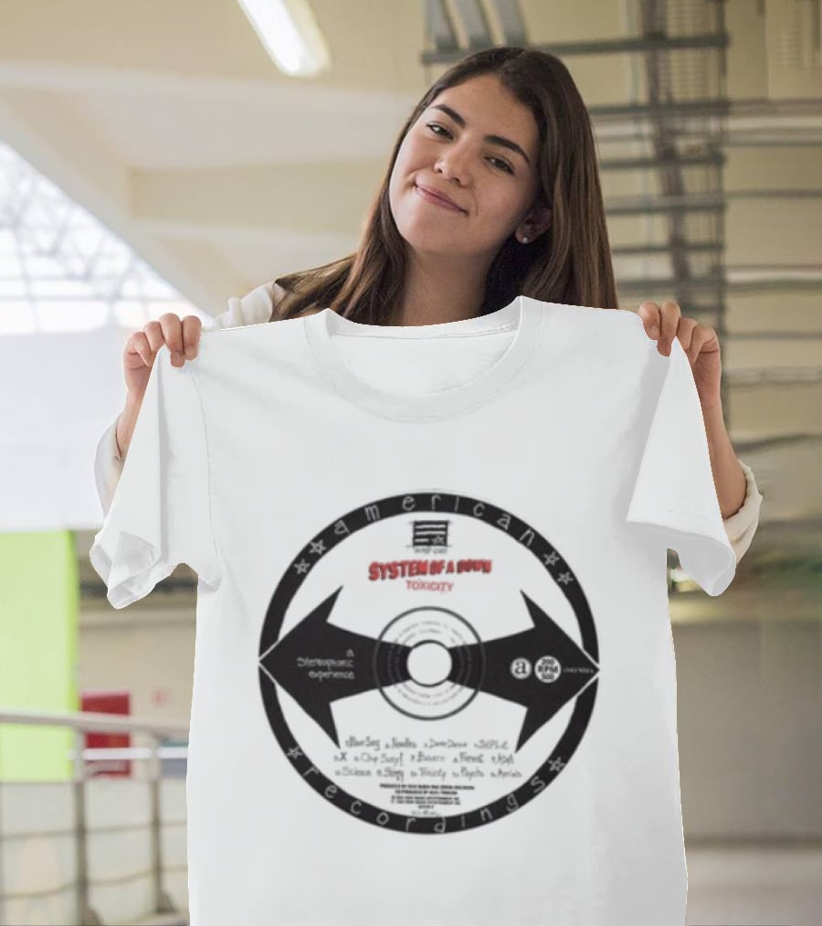 System Of A Down Toxicity Album Steal This Album CD T-Shirt
