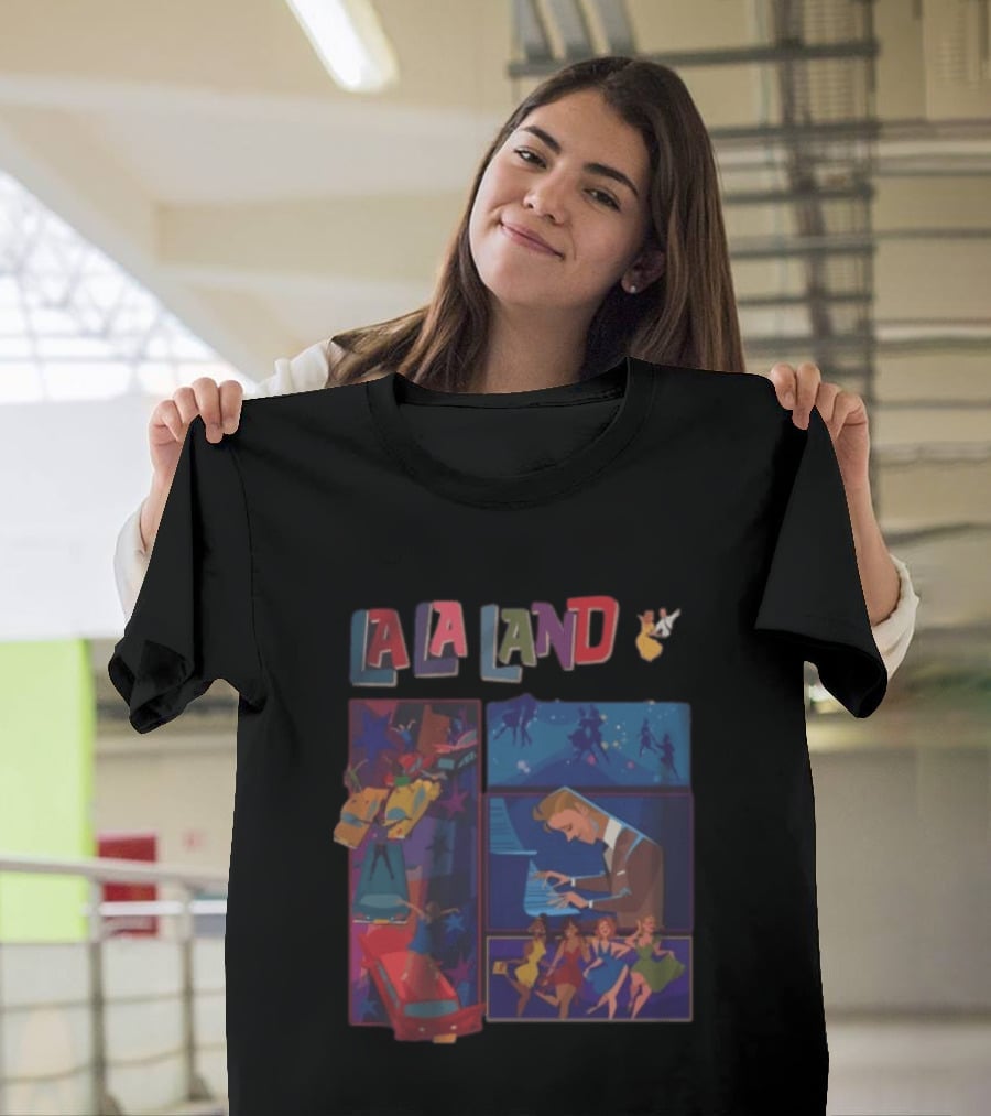 La La Land Vignettes Piano Dance Scenes Lionsgate Store T-Shirt
