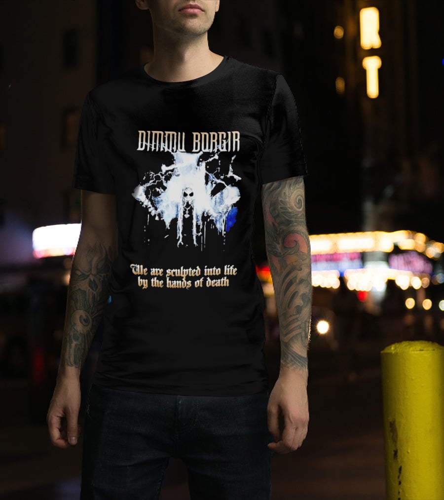 Dimmu Borgir We Are Sculpted Into Life By The Hands Of Death Mystic Symbolism T-Shirt