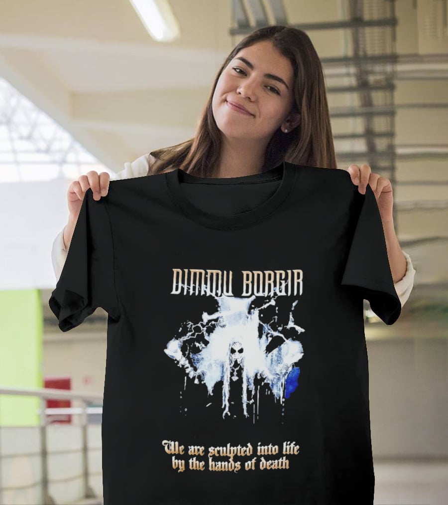 Dimmu Borgir We Are Sculpted Into Life By The Hands Of Death Mystic Symbolism T-Shirt