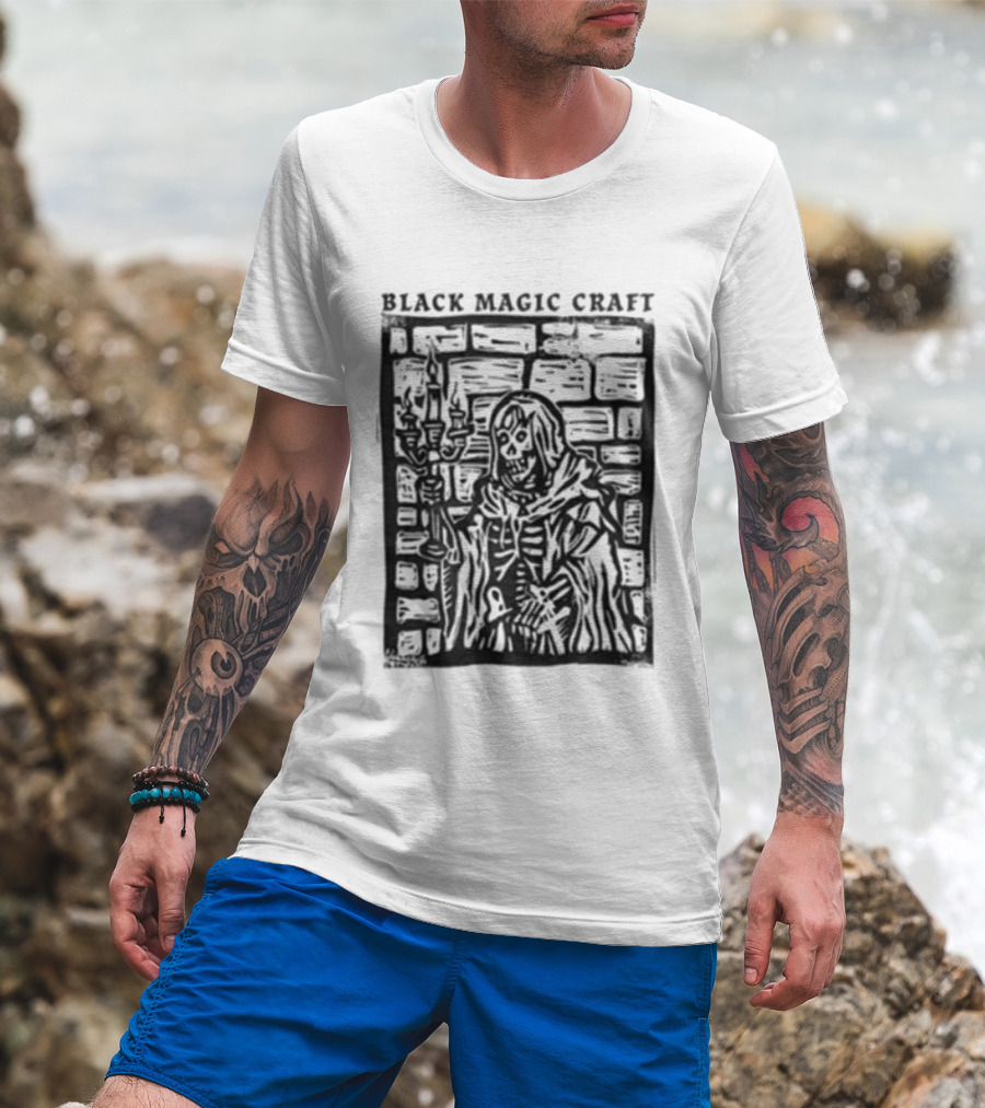 Black Magic Craft Guardians Of The 7th Tower T-Shirt