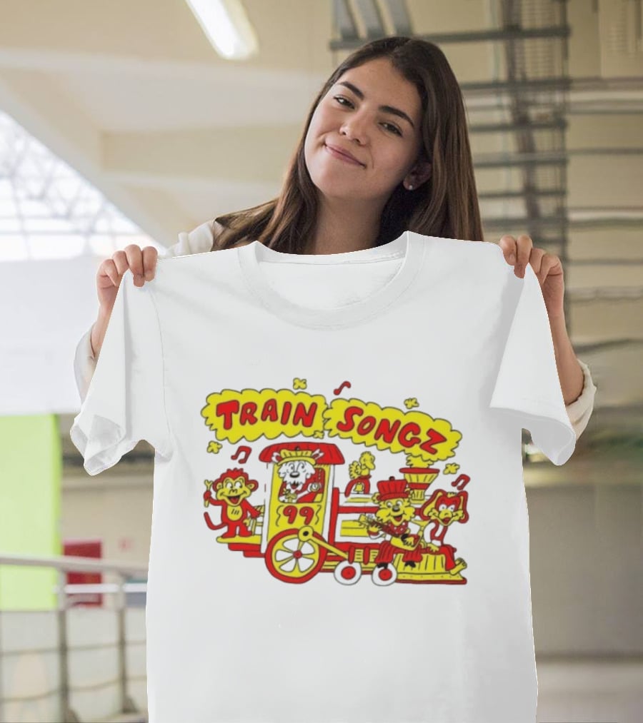 Train Songz 99 Musical Cartoon Animal Band Fun Adventure T-Shirt