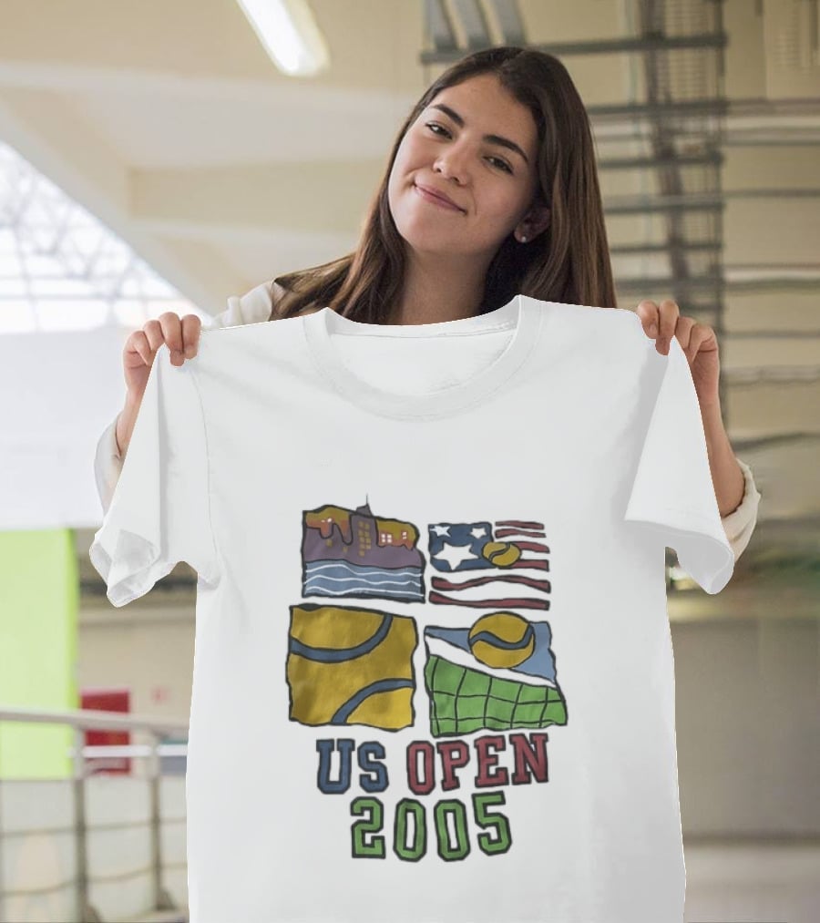US Open 2005 Tennis Tournament Grand Slam T-Shirt