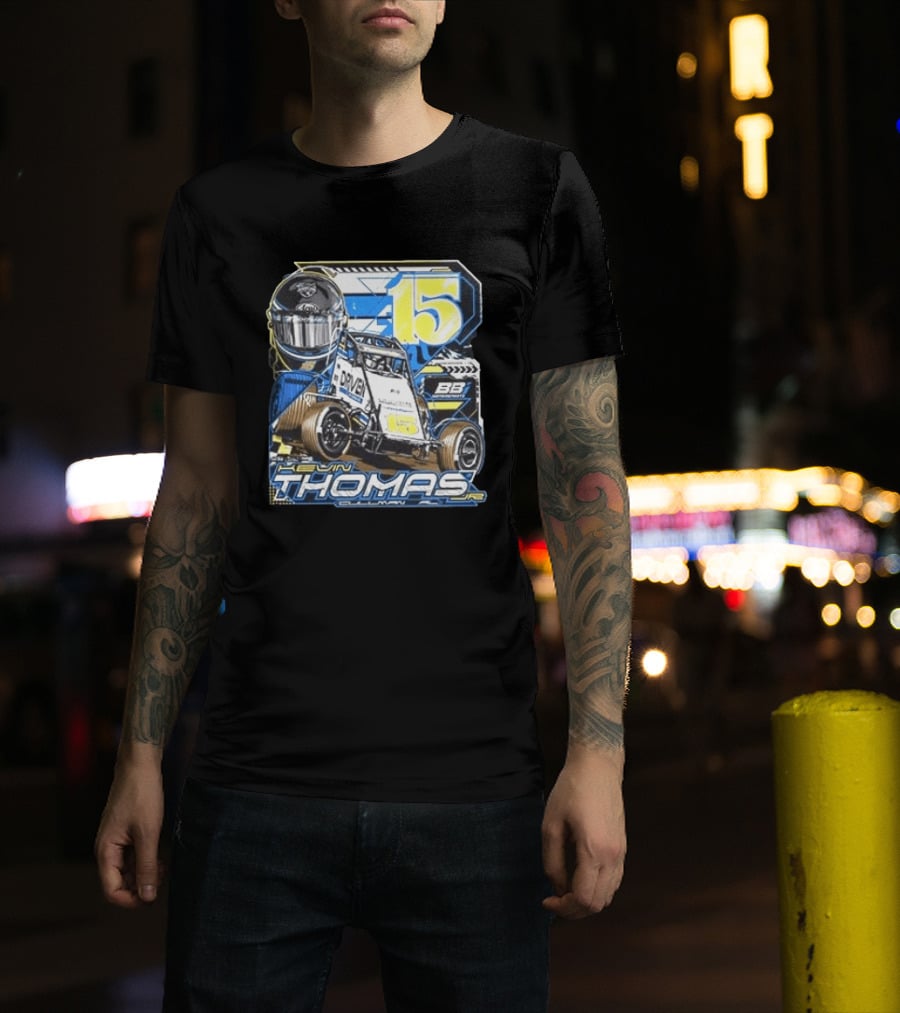 Kevin Thomas Cullman 15 Car Racing BB Performance T-Shirt
