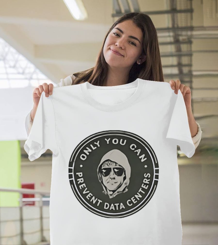 Only You Can Prevent Data Centers Sunglasses Image T-Shirt