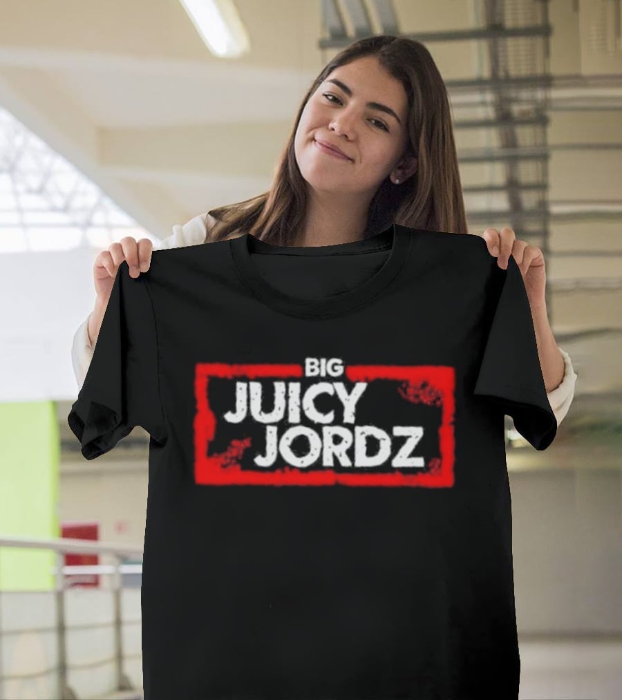 Big Juicy Jordz Red Border T-Shirt