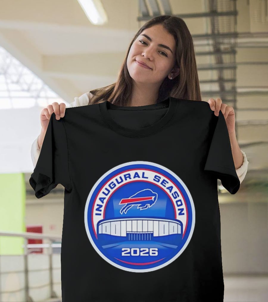 Buffalo Bills Inaugural Season 2026 Stadium T-Shirt