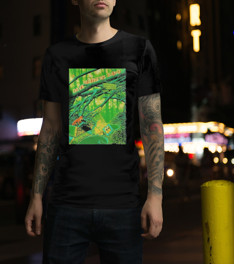 Dave Matthews Band George WA September 4 5 6 2026 At The Gorge Forest Scene T-Shirt