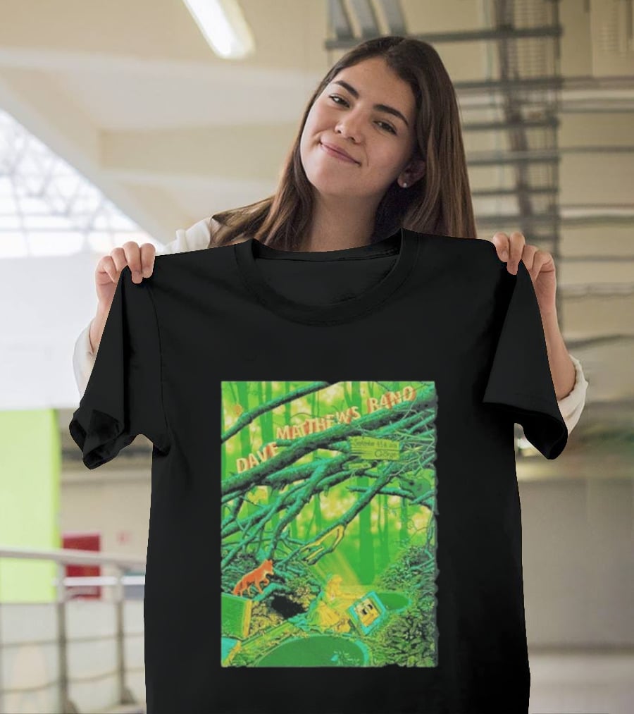 Dave Matthews Band George WA September 4 5 6 2026 At The Gorge Forest Scene T-Shirt