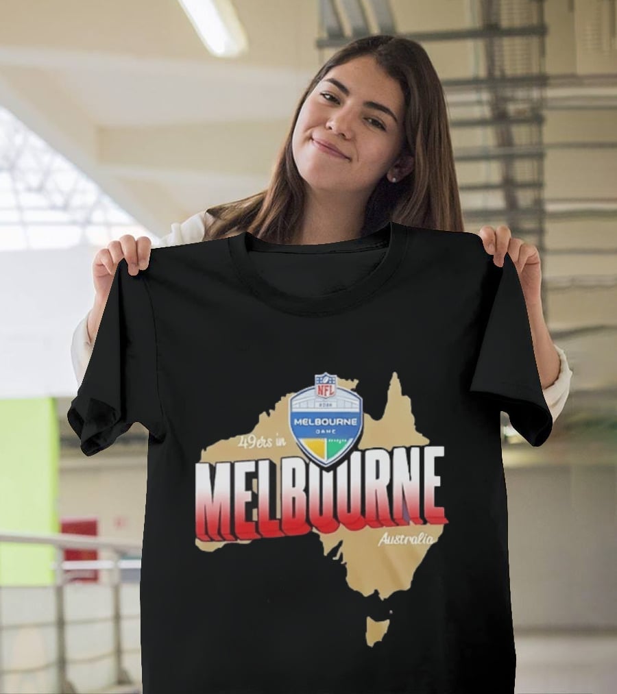 49ers In Melbourne Australia NFL Game 2026 T-Shirt