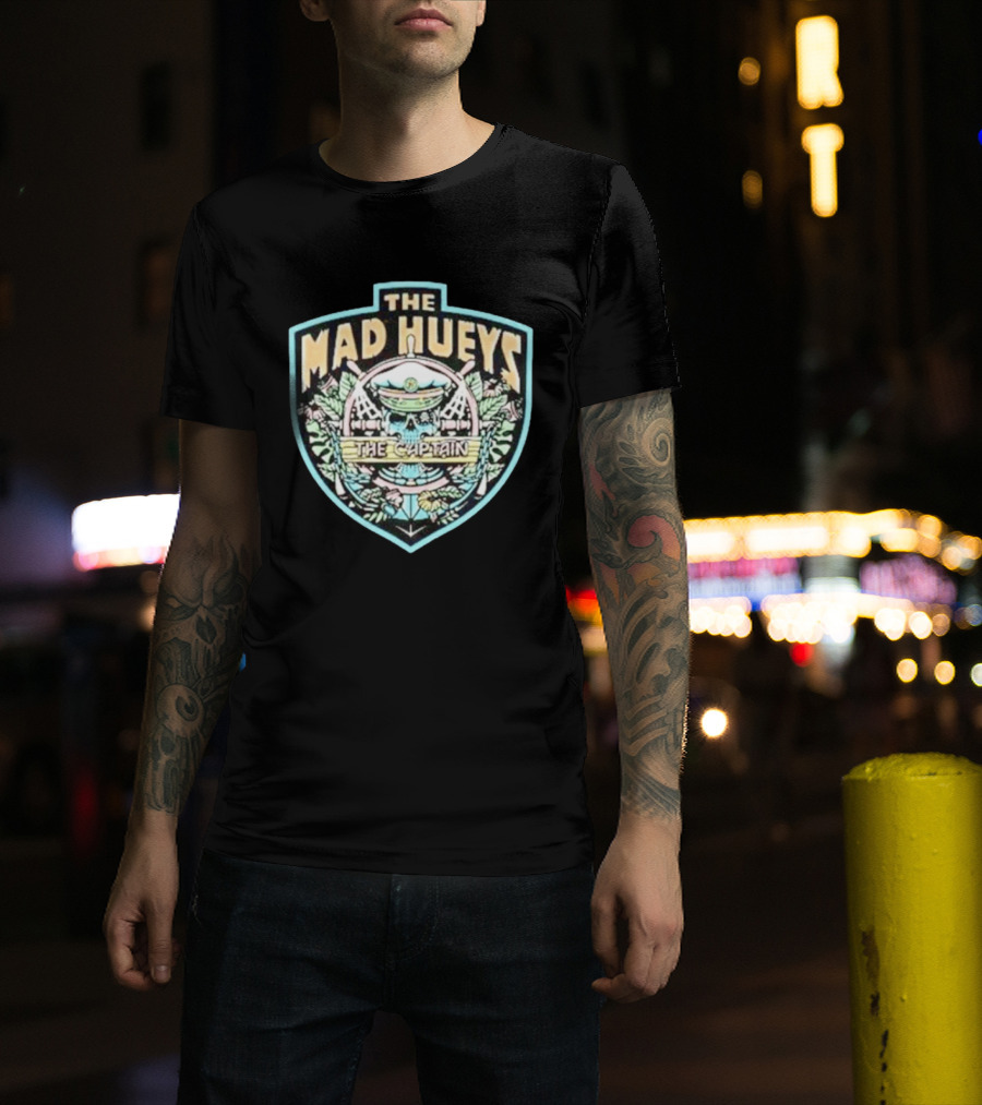 The Mad Hueys The Captain Skull Nautical T-Shirt