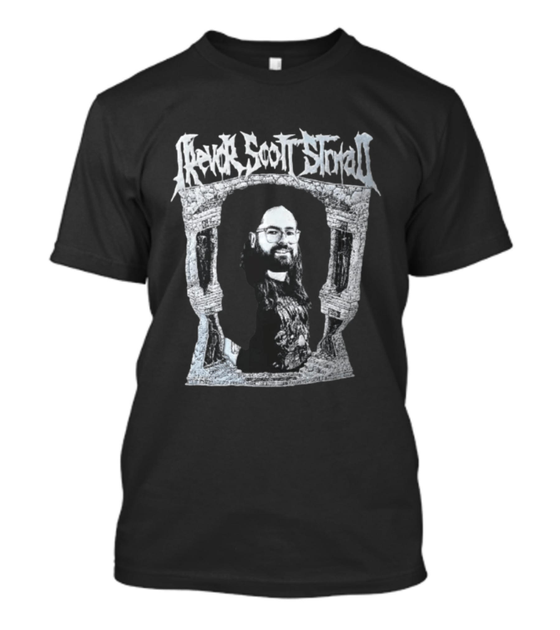 Trevor Scott Strnad 1981 2022 Gothic Stone Arch Memorial T-Shirt