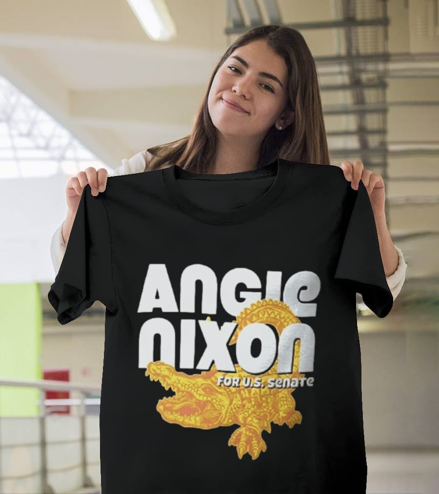 Angie Nixon For U.S. Senate Gator Campaign T-Shirt