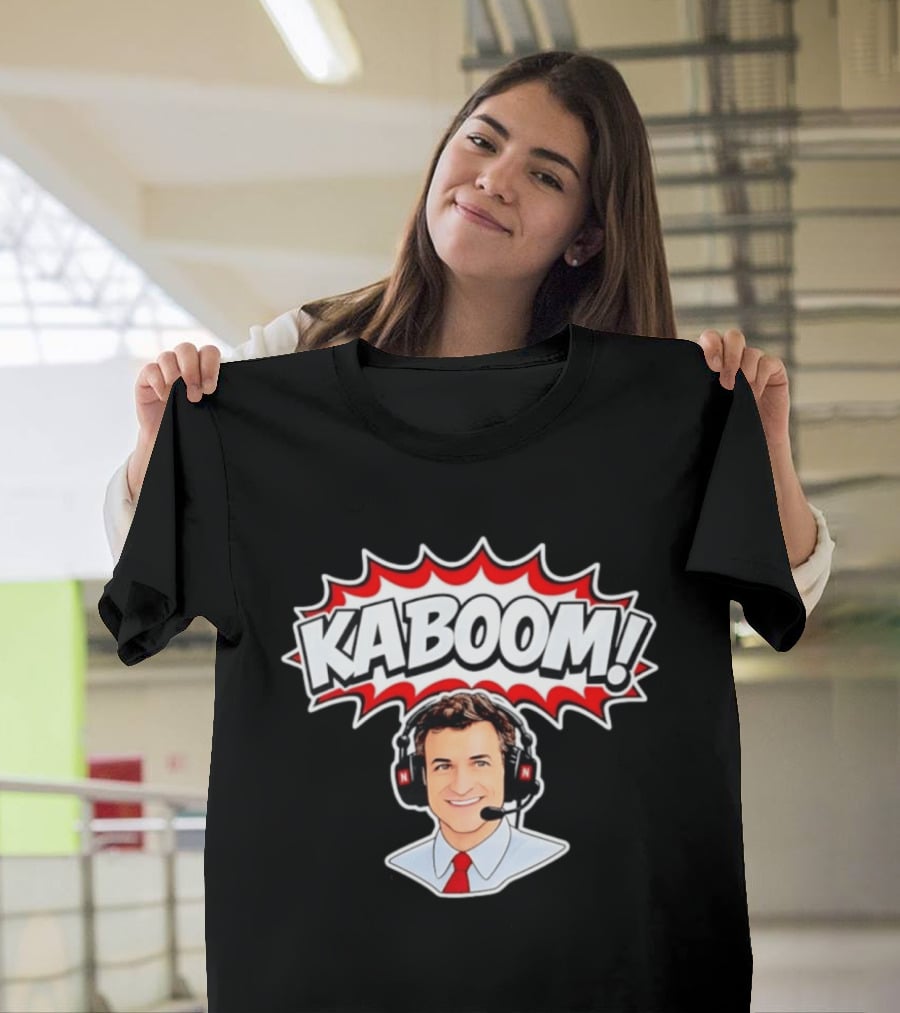 Kaboom Sports Broadcaster Jim Nantz CBS T-Shirt
