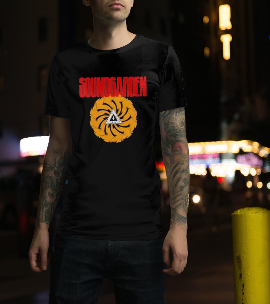 Soundgarden Badmotorfinger Album Grunge Rock Band T-Shirt