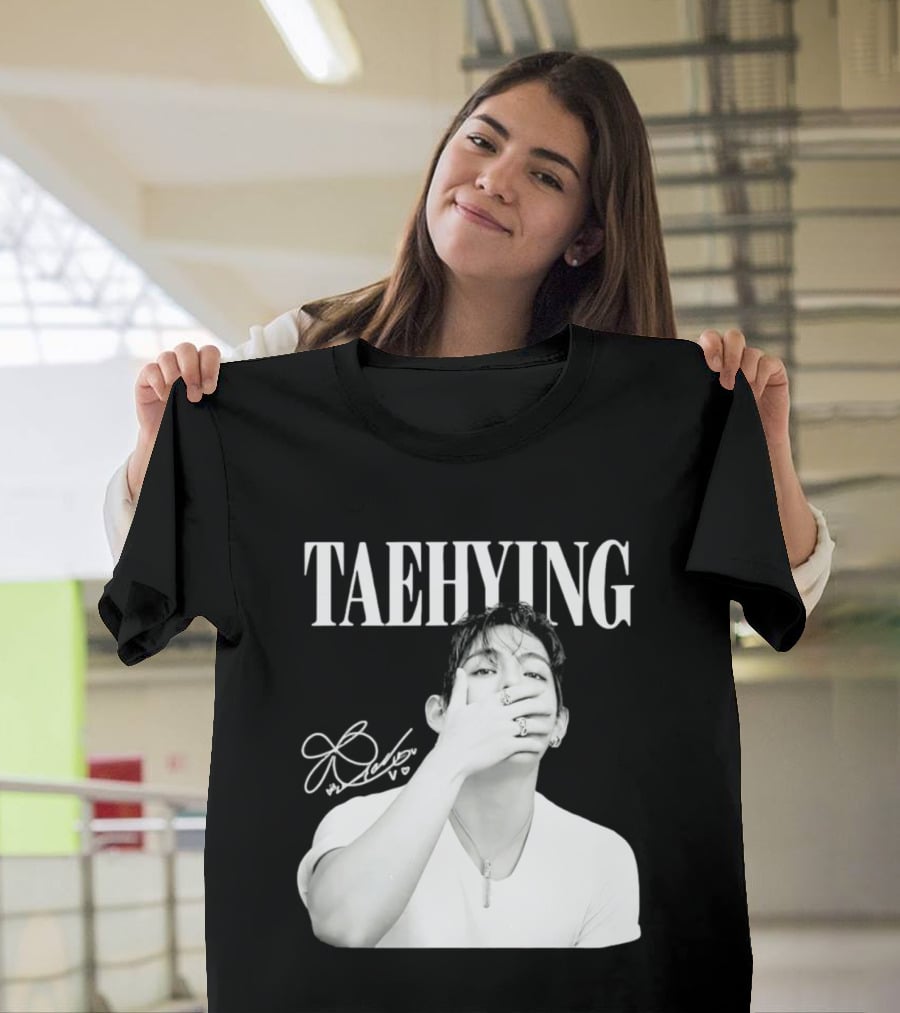 TAEHYUNG BTS V K Pop Fashion Style Signature T-Shirt