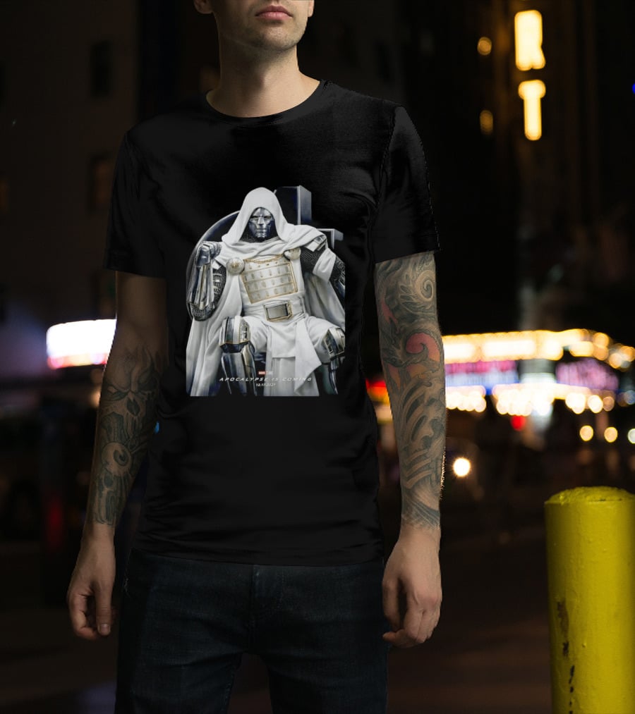 Doctor Doom Marvel Studios Apocalypse Is Coming 12172027 T-Shirt