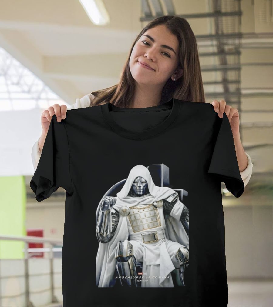 Doctor Doom Marvel Studios Apocalypse Is Coming 12172027 T-Shirt