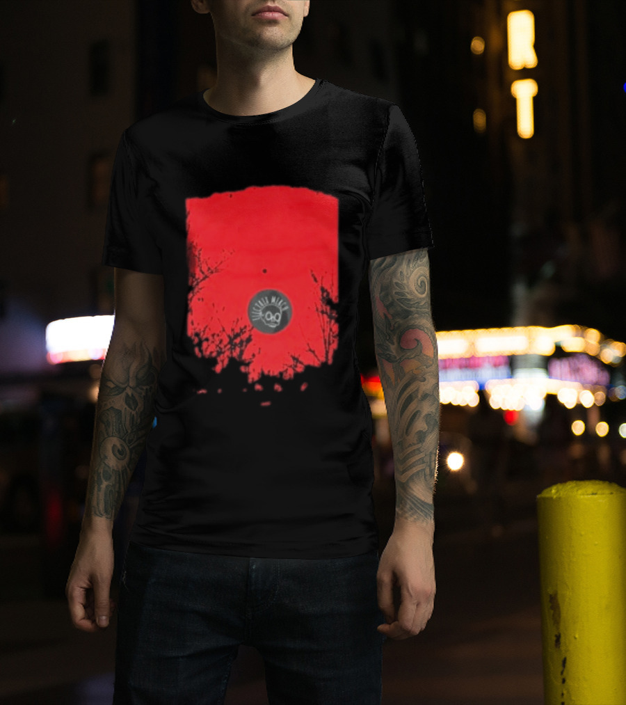 Electrix Store American Football The One With The Piano Tree Circle T-Shirt