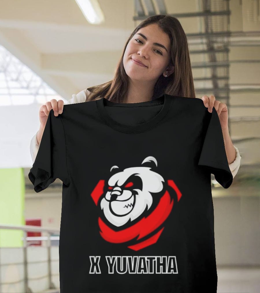 X Yuvatha Panda Gaming Esports T-Shirt