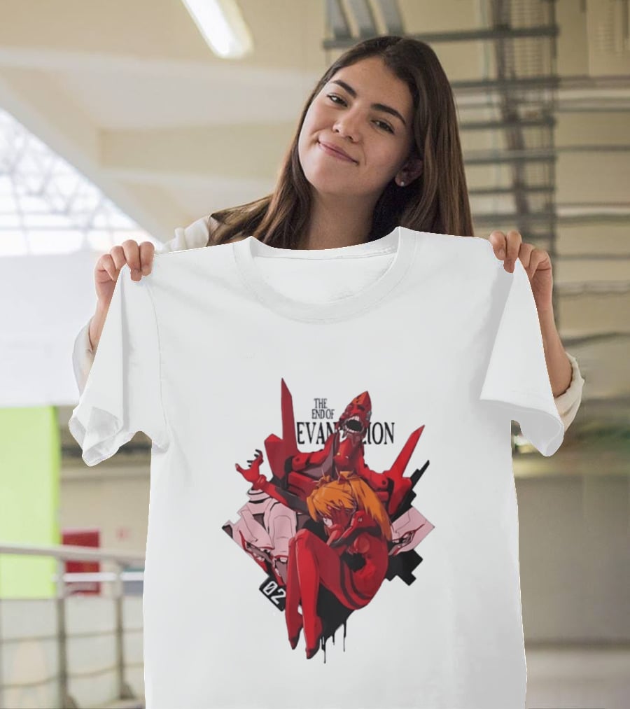 The End Of Evangelion Asuka Langley Soryu Eva Unit 02 T-Shirt