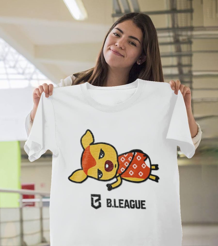 Fauna Animal Crossing Sleeping Character B.LEAGUE T-Shirt