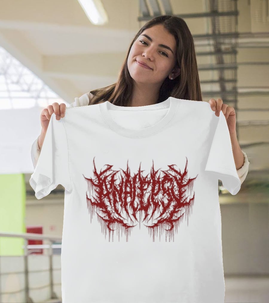 Miasma Records Analepsy Red Drip Graphic Exclusive T-Shirt