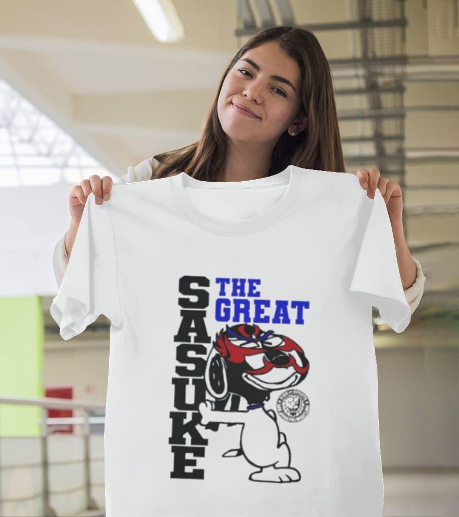 The Great Sasuke Snoopy New Japan Pro Wrestling T-Shirt