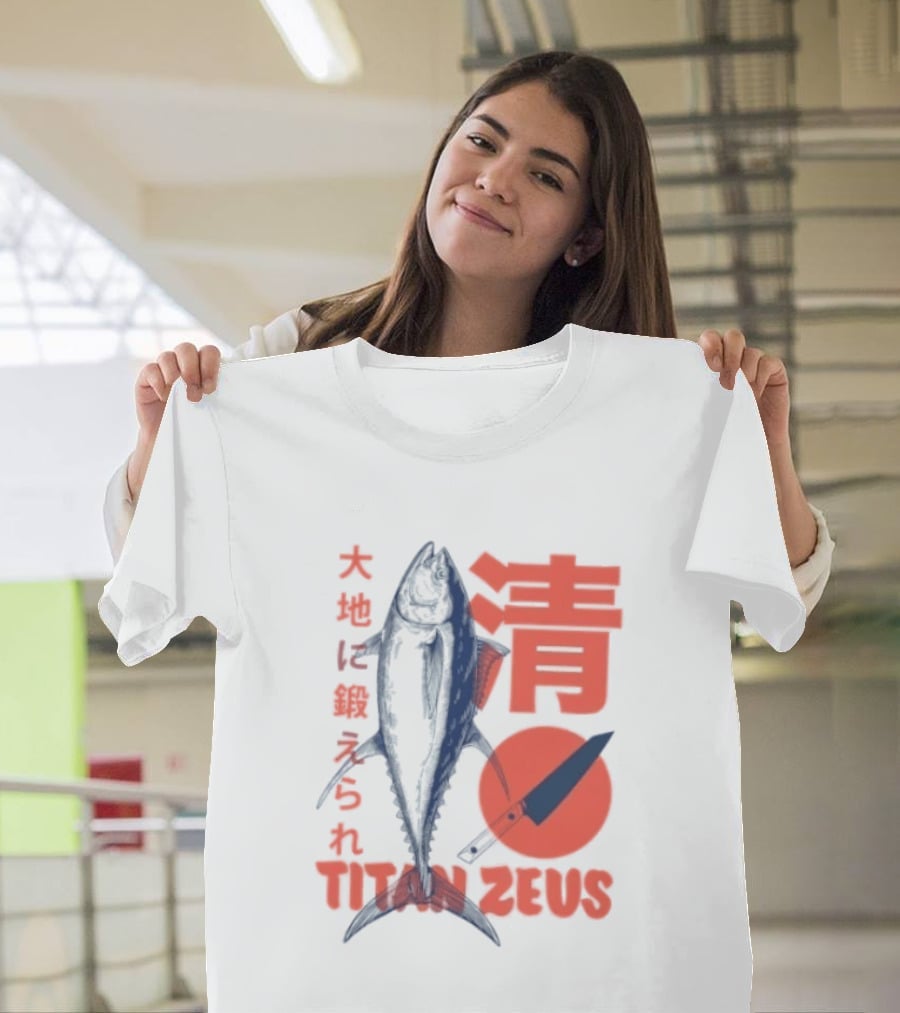 Titan Zeus Japanese Tuna Fish T-Shirt