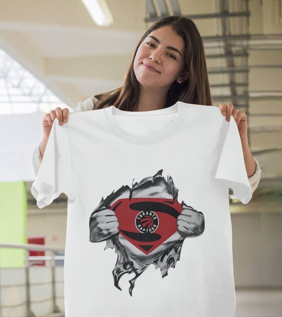 Toronto Raptors NBA Superman T-Shirt