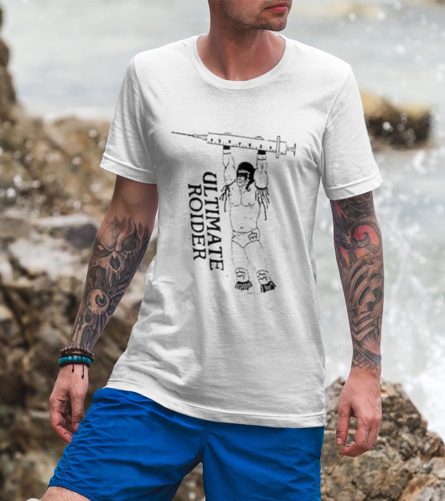 Ultimate Roider Wrestling Syringe Bodybuilder T-Shirt