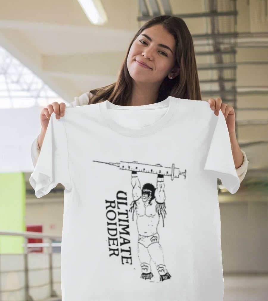 Ultimate Roider Wrestling Syringe Bodybuilder T-Shirt