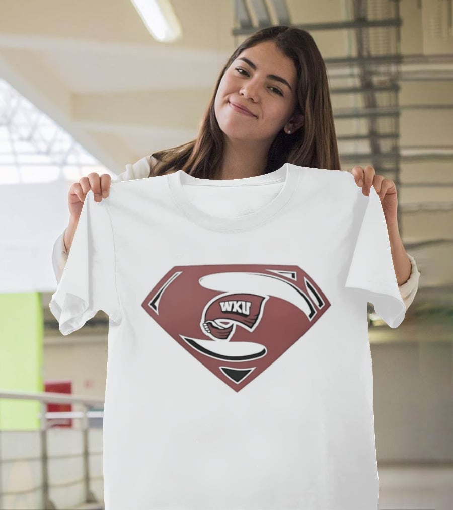 WKU Hilltoppers Western Kentucky University Superman T-Shirt