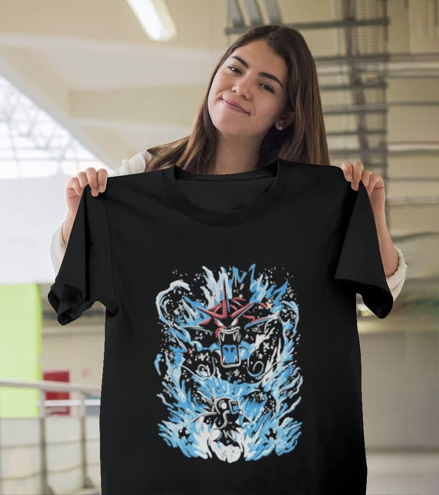 Shiny Rage Water Dragon Splash T-Shirt