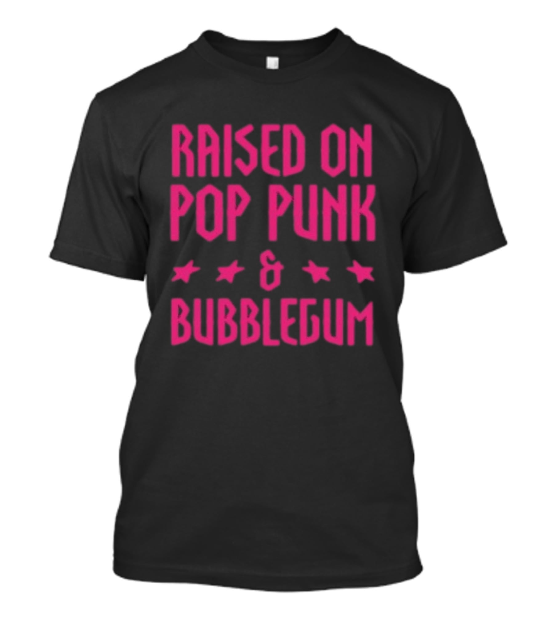 Raised On Pop Punk And Bubblegum Stars Summer Brothers Store 5Sos T-Shirt