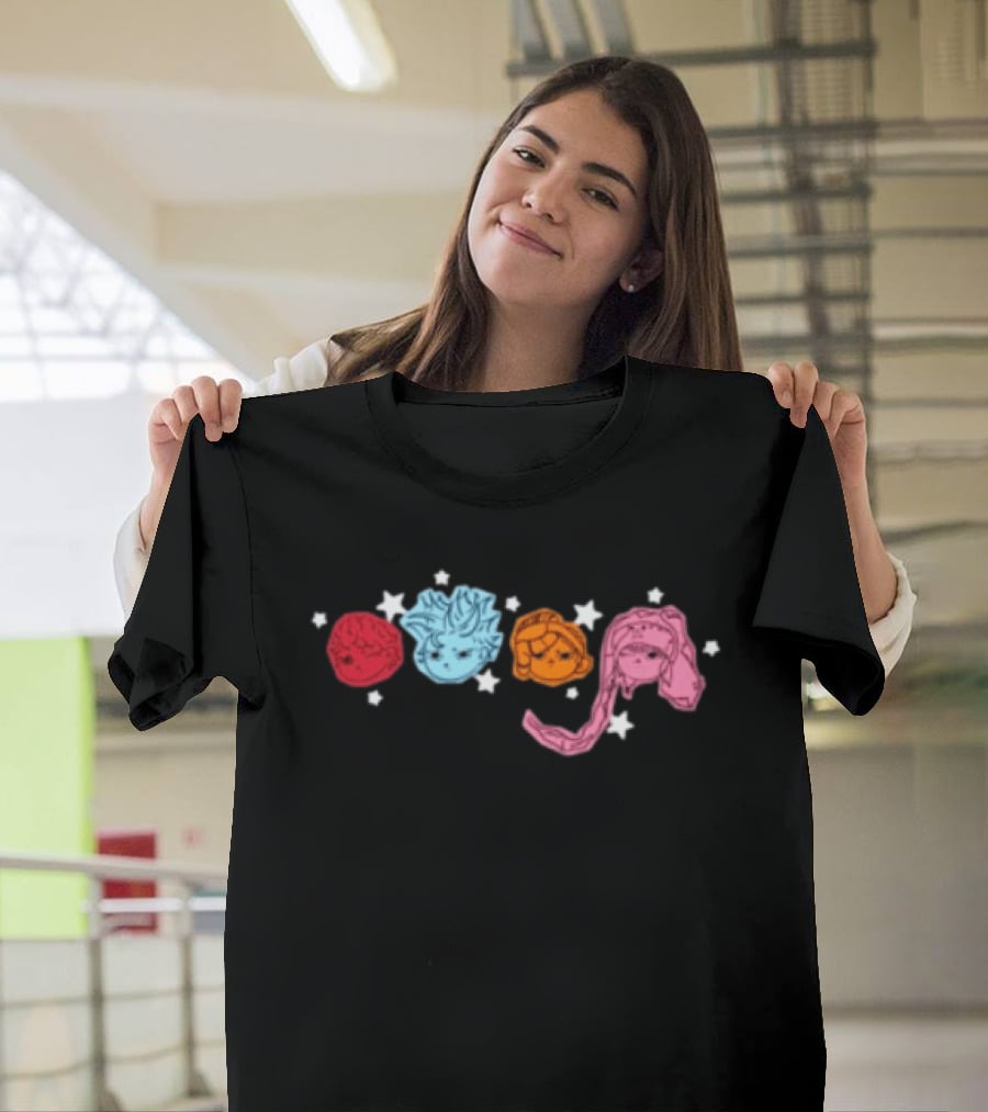Summer Brothers Store The Band 5SOS Cartoon Heads T-Shirt